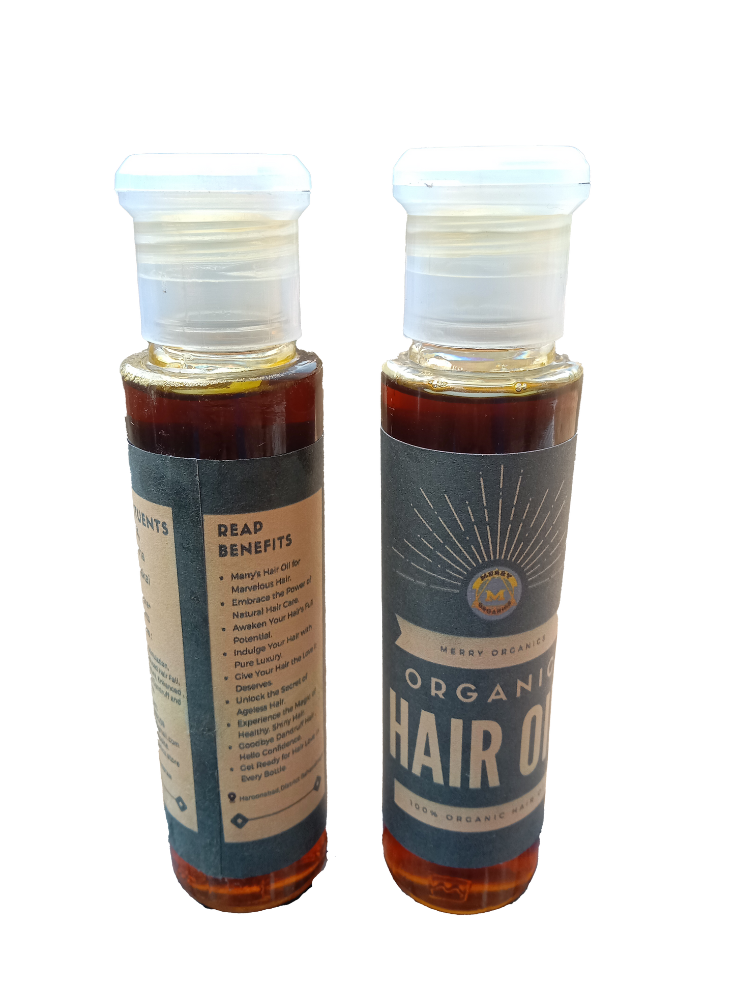 Combo Deal Pack | Herbal Shampoo 500ml & Organic Hair Oil 100ml